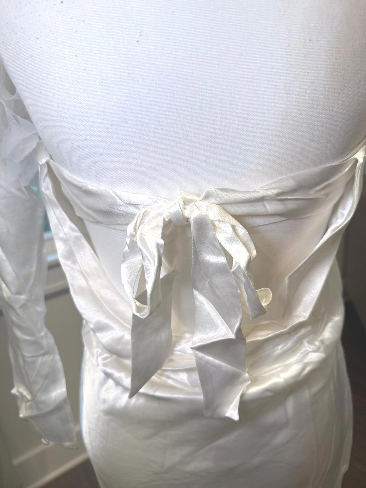 For Love & Lemons Mila Mini Bridal Dress, Medium (NWT)