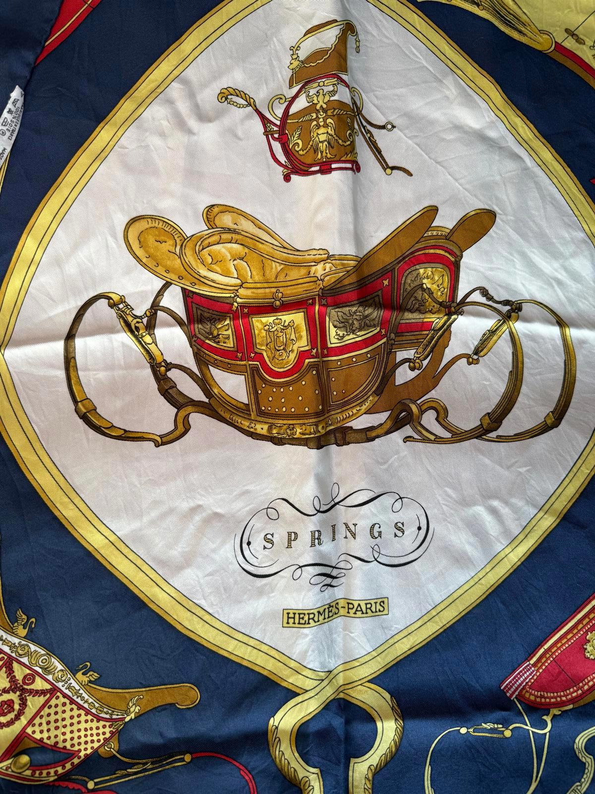 Hermès Paris Silk Scarf - Springs Design