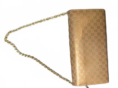 Gucci Mini- Gucciseme Monogram Wallet on Chain Clutch Bag