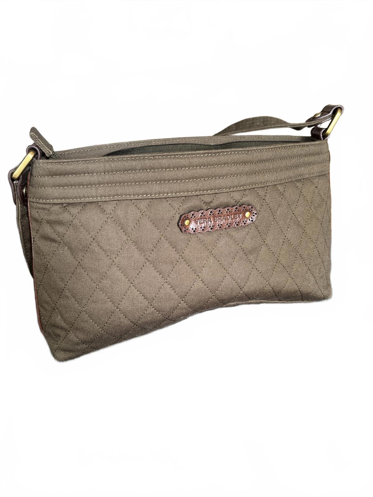 Vera Bradley Quilted Crossbody Bag with Front Pocket