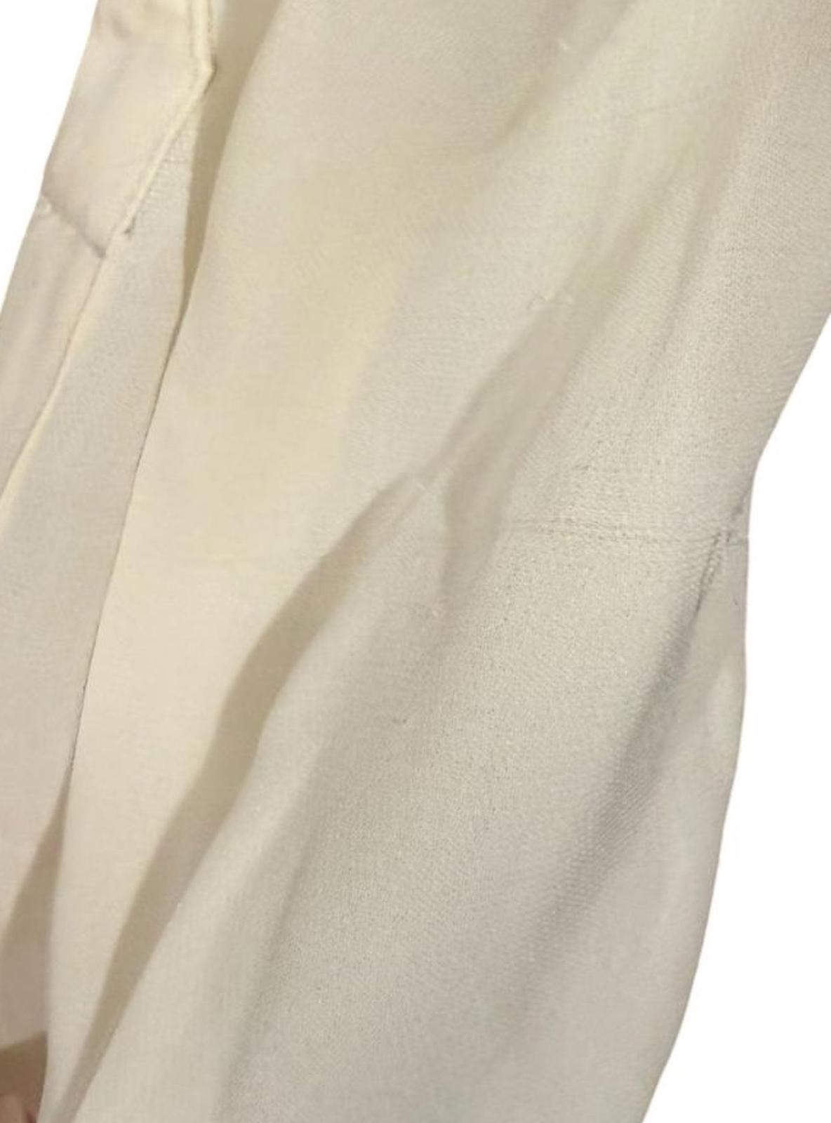 New Lauren Ralph Lauren 100% Silk Blouse in Winter Cream, Size XS