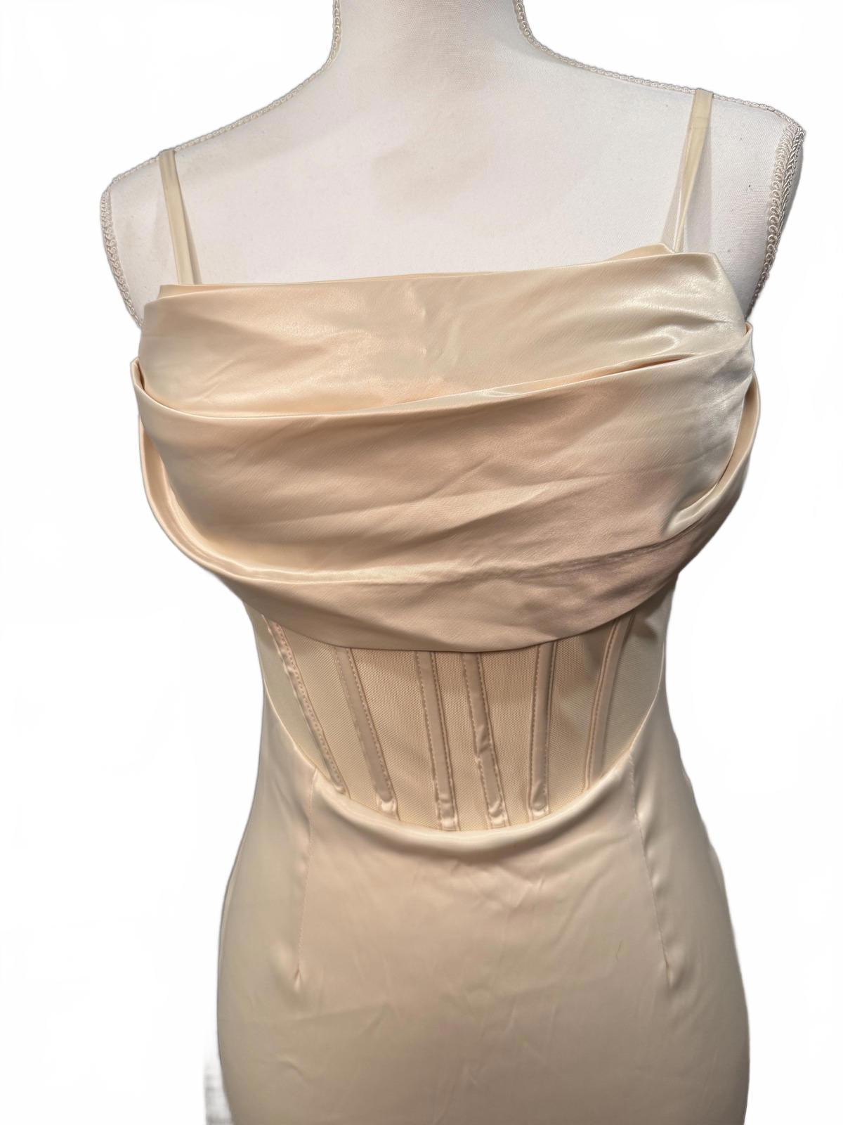 Revolve NBD Aella Gown Dress with Corset Detail, Small (NWT)