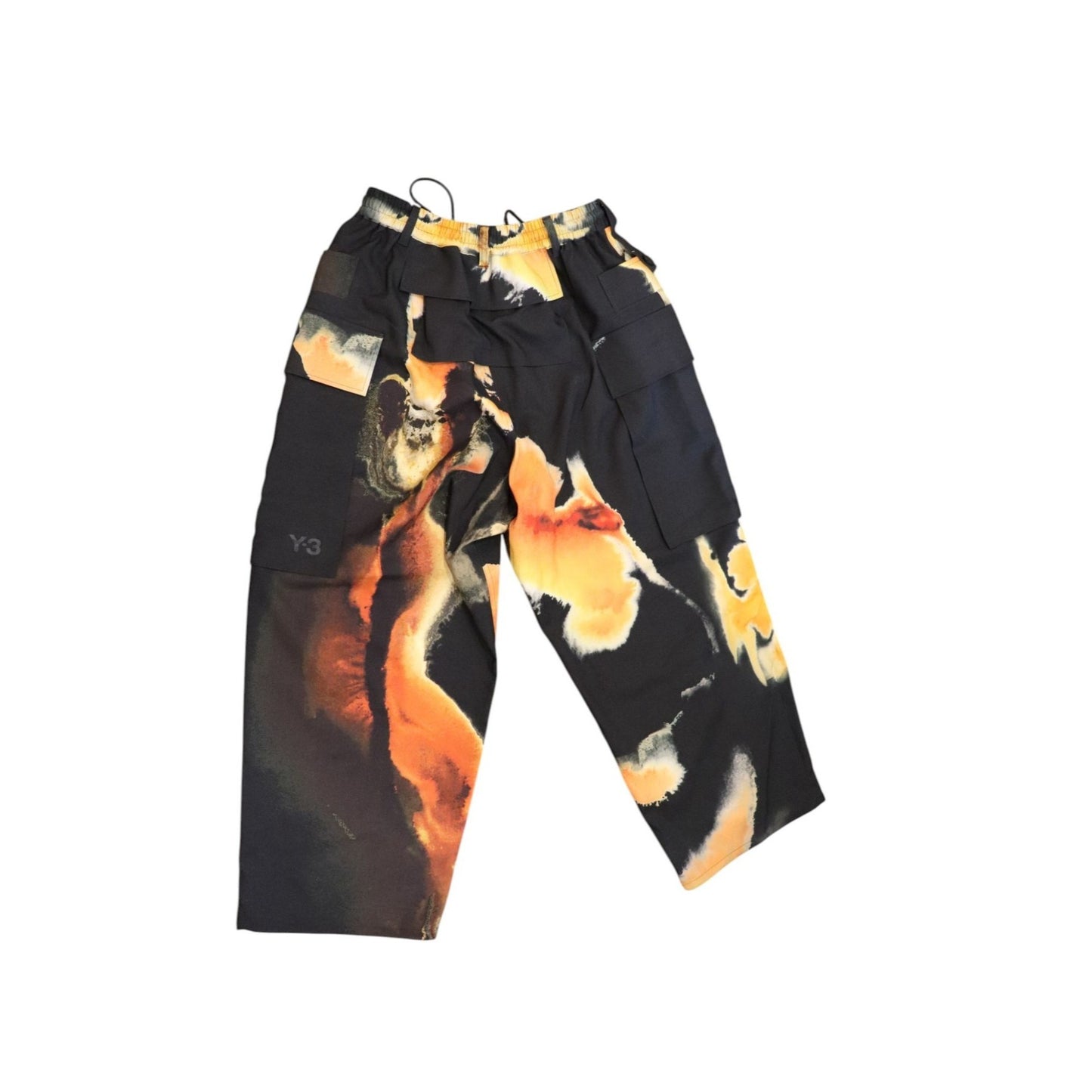 Y-3 AOP UT Twill Cargo Pants, Small  NWT