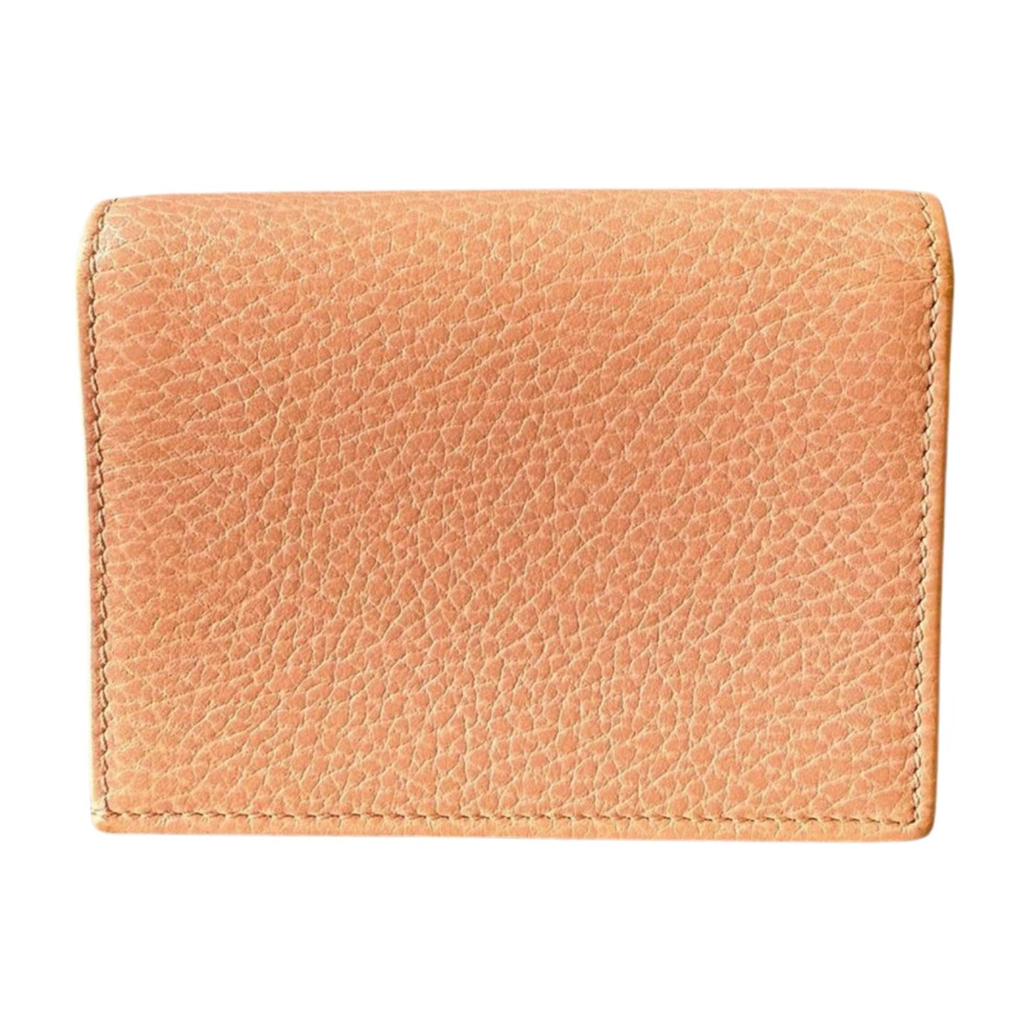 Gucci GG Marmont Pink Pebbled Leather Wallet