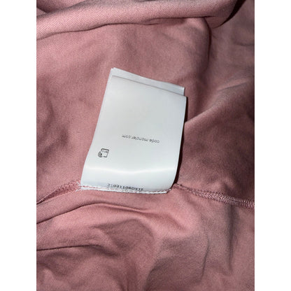 Moncler Dusty Pink Cotton Cinched-Back Pocket Top
