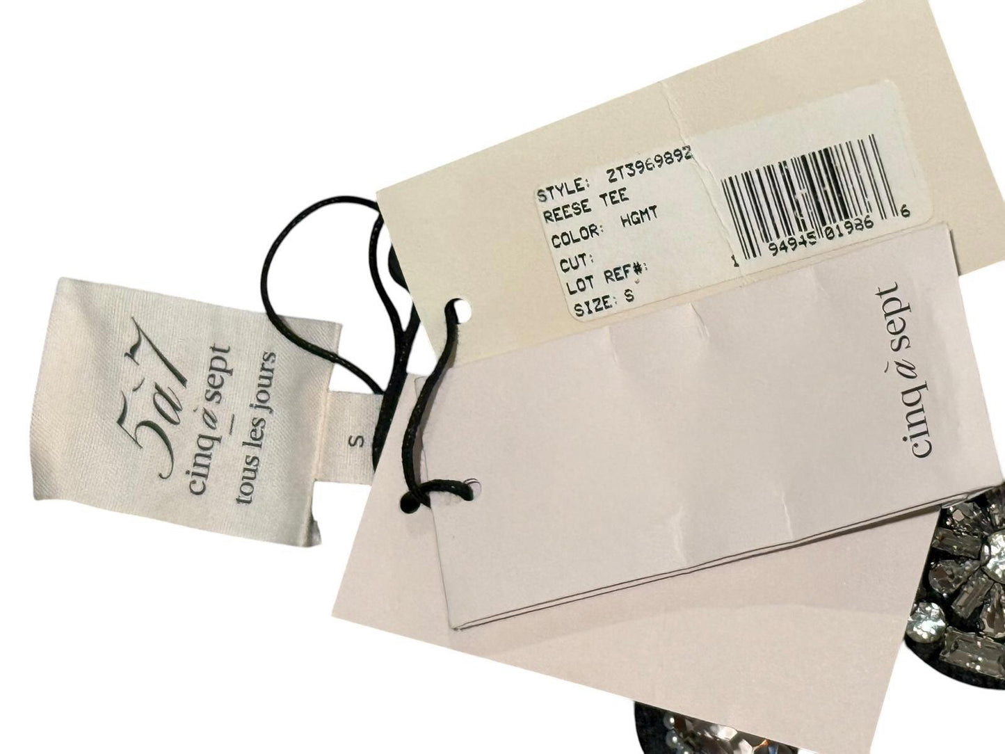 New Cinq a Sept Muscle Tee, size Small