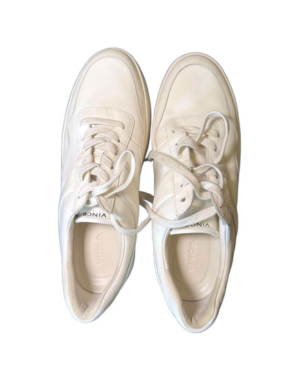 Vince Womens Warren Court Leather Sneakers, size 9.5