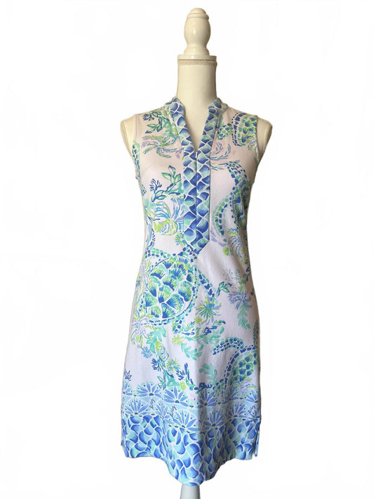 Lilly Pulitzer Sleeveless Floral Print Dress, XS