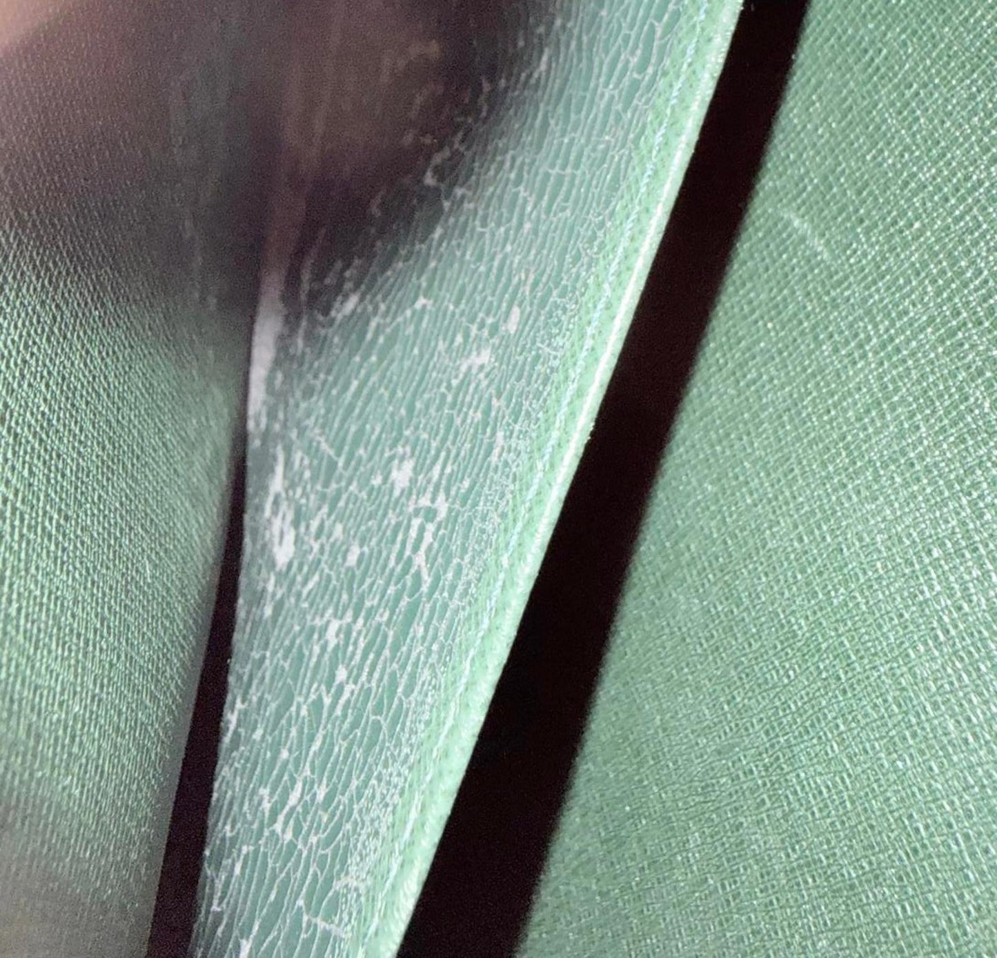 Louis Vuitton Green Taiga Clutch Bag