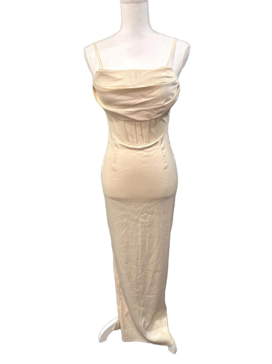Revolve NBD Aella Gown Dress with Corset Detail, Small (NWT)