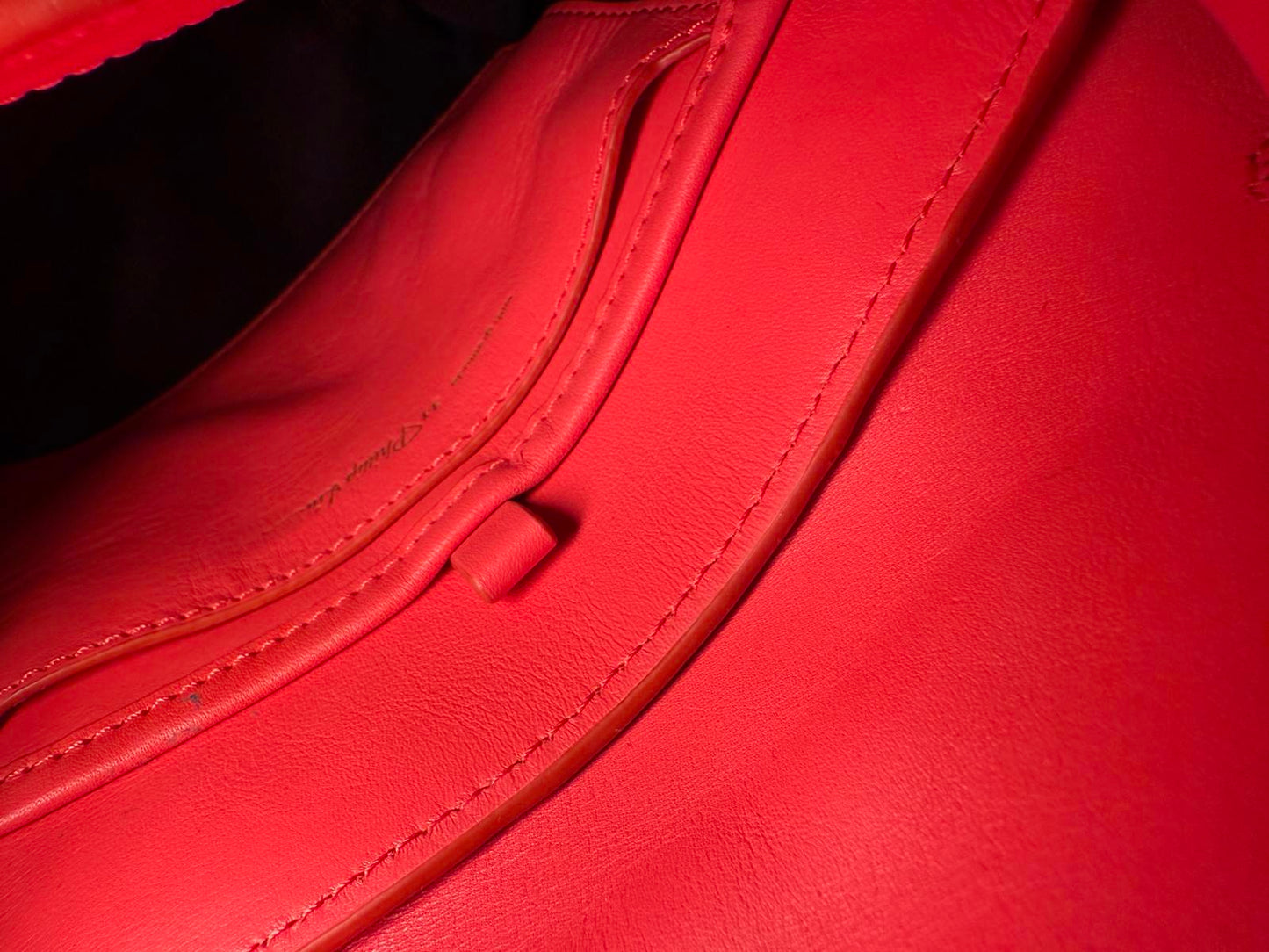 3.1 Philip Lim Alix Mini Crossbody in Red Snakeskin and Red Leather