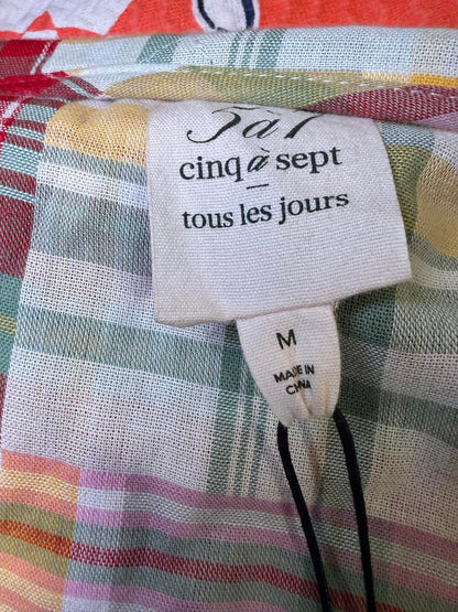 Cinq à Sept Triss Quilted Organic Cotton Wrap Jacket, Medium NWT