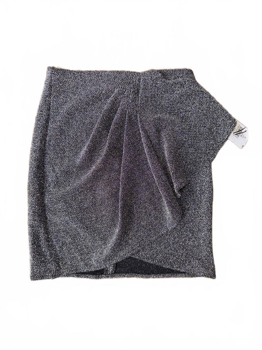 New Isabel Marant Etoile Metallic Knit Mini Skirt, EU 34