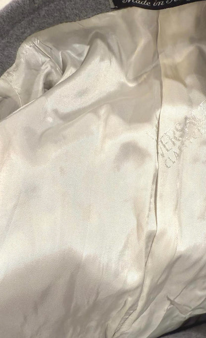 Vintage Versace Classic V2 Men’s Blazer Light Grey Wool, 48