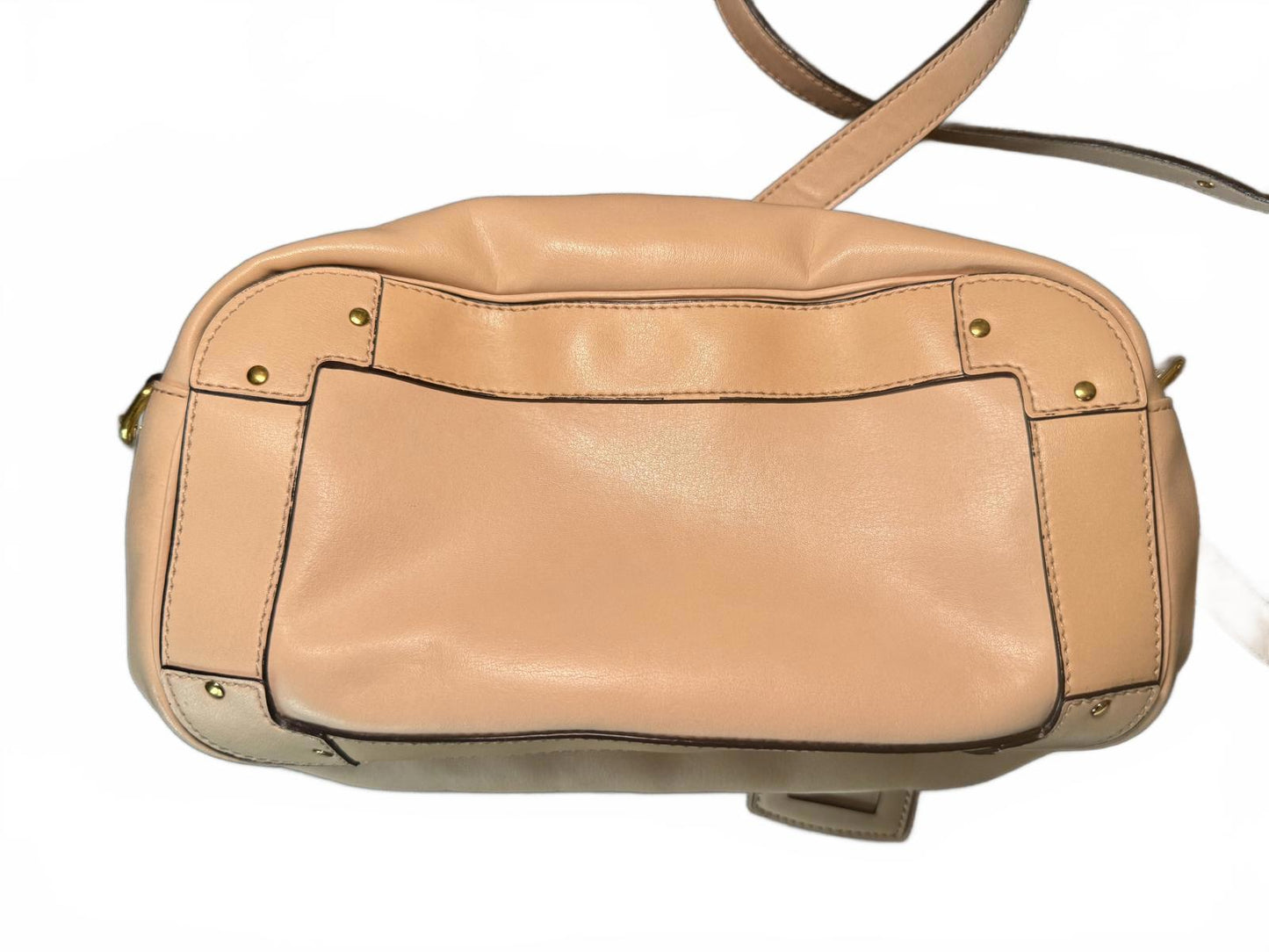 Chloé Beige Eden Leather Crossbody Bag (0746)