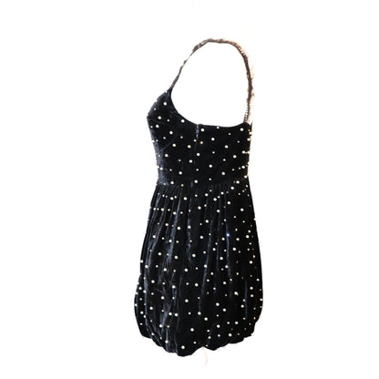 LoveShackFancy Devita Bubble Dress With Lace Straps, Size 8 NWT
