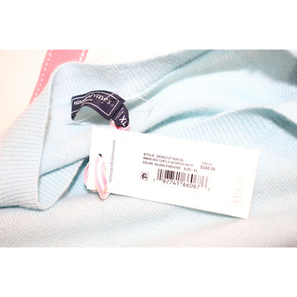 Vineyard Vines Seaspun Cashmere Sea Turtle Intarsia Crewneck Sweater, XL NWT