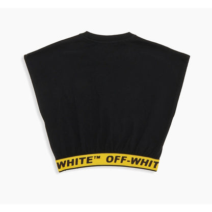 OFF WHITE Kids Cropped T-Shirt 4T, New