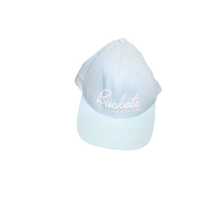 Travis Mathew Buckets 110 One Ten Flexfit Snapback Hat Light Blue NWOT