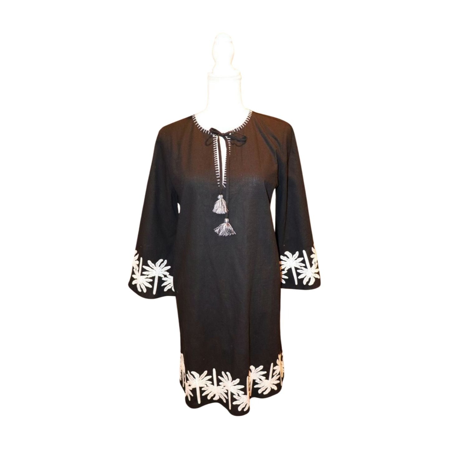 Johnny Was Workshop Relaxed Kimono Sleeve Dress, Small NWOT
