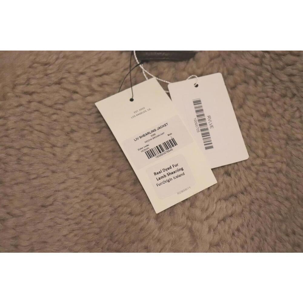Citizens of Humanity Liv Shearling Jacket, Large NWT