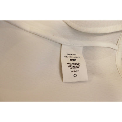 Theory White Sleeveless Blouse, Medium NWT