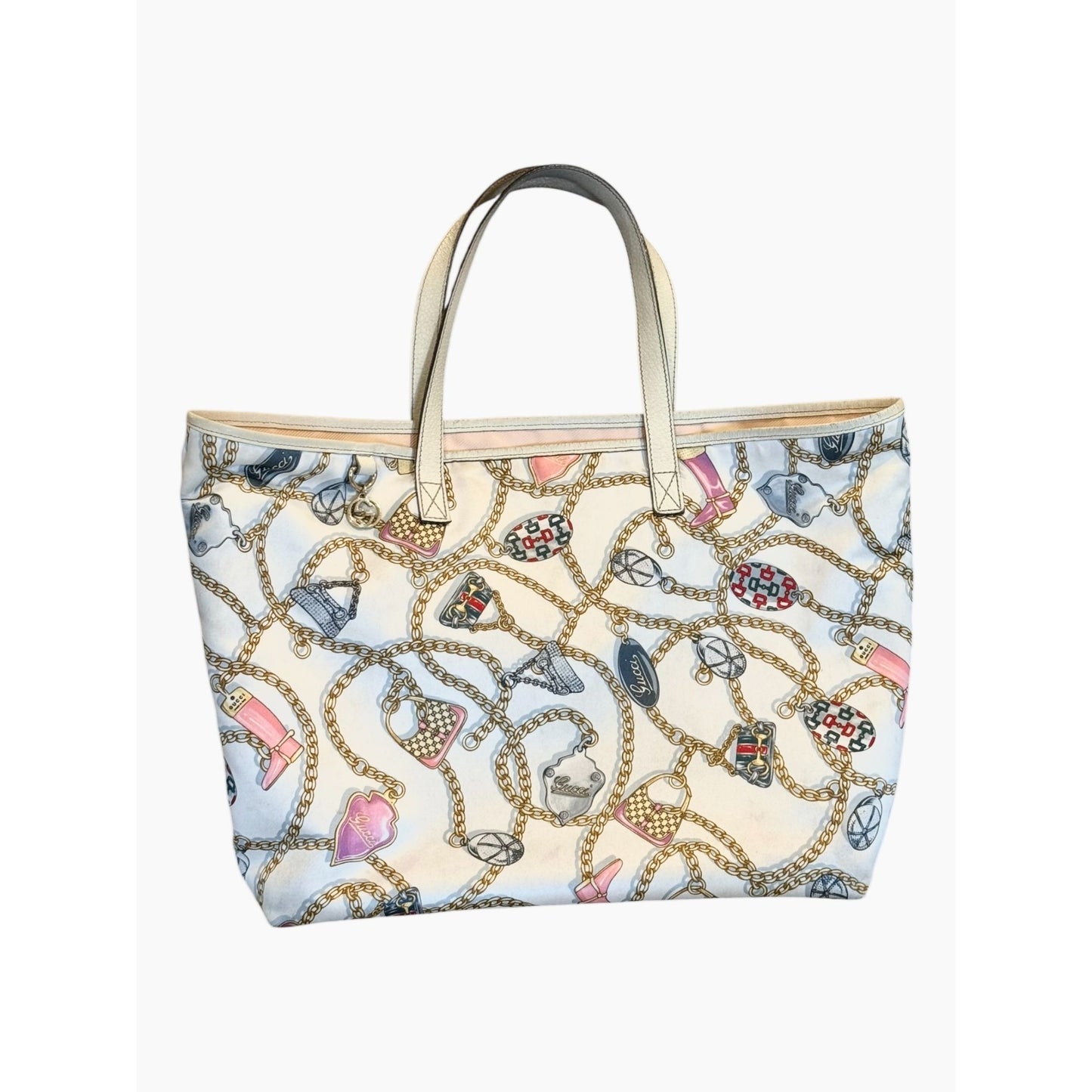 Gucci Guccissima Charmy Tote with COA