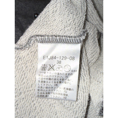 Burberry Blue Label Gray Beaded 3/4 Sleeve Dress With Back Zipper Size 38