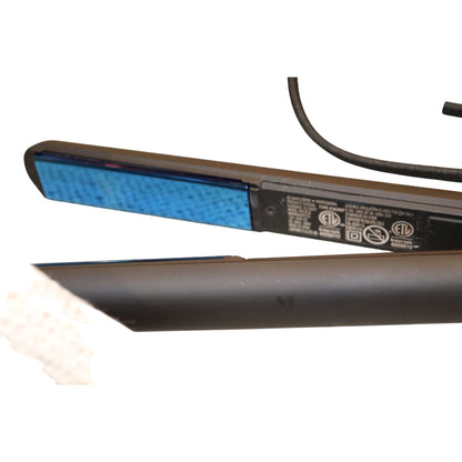 BaBylissPRO Nano Titanium Hair Straightener With Digital Display - Black & Blue