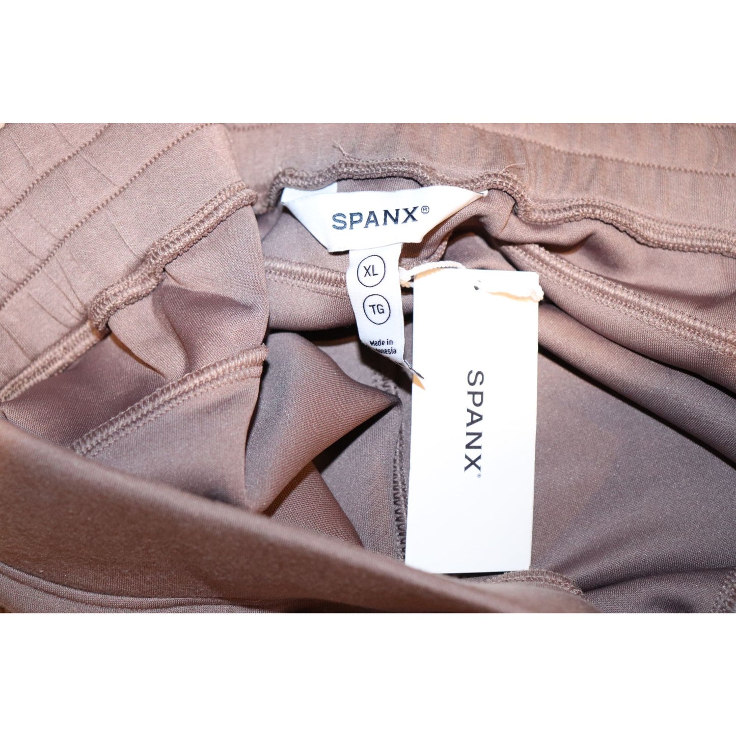 Spanx AirEssentials Wide Leg Pant Gray Smoke Taupe Lounge Pants, XL NWT