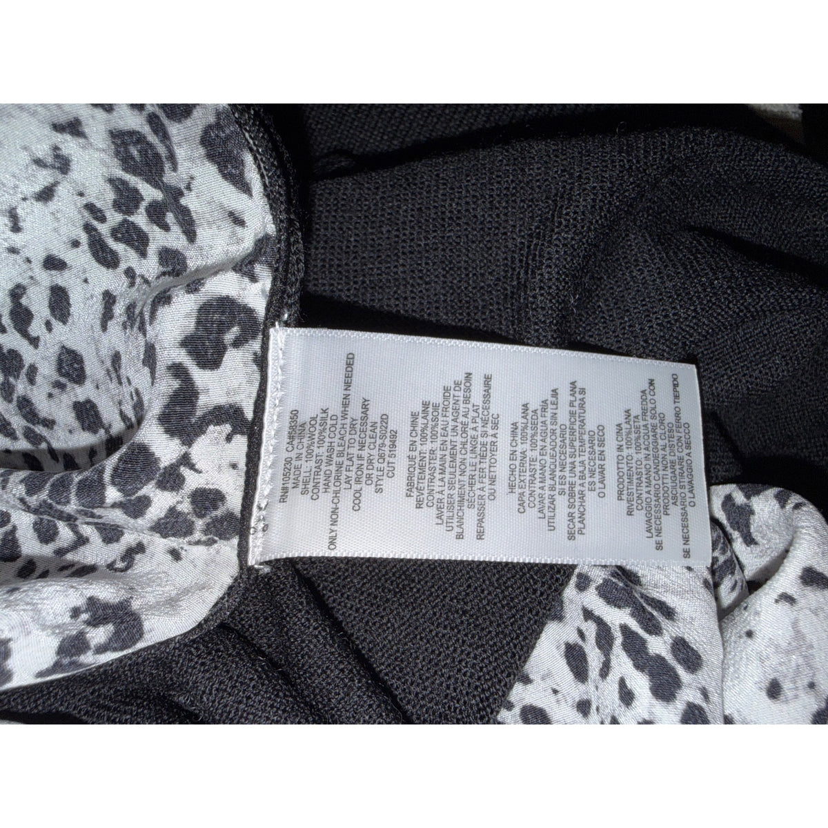 Equipment Femme Women's Roland Wool & Silk Snake-Print Sweater XS NWT