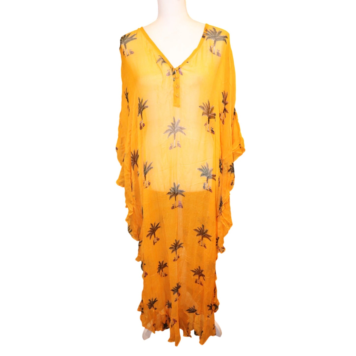 Coniglio Palm Beach Marjorie Maxi Caftan Dress NWT