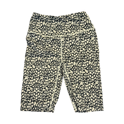 Varley Womens High-Waist Leopard Print Shorts Size S