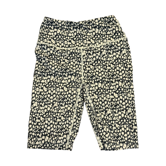 Varley Womens High-Waist Leopard Print Shorts Size S