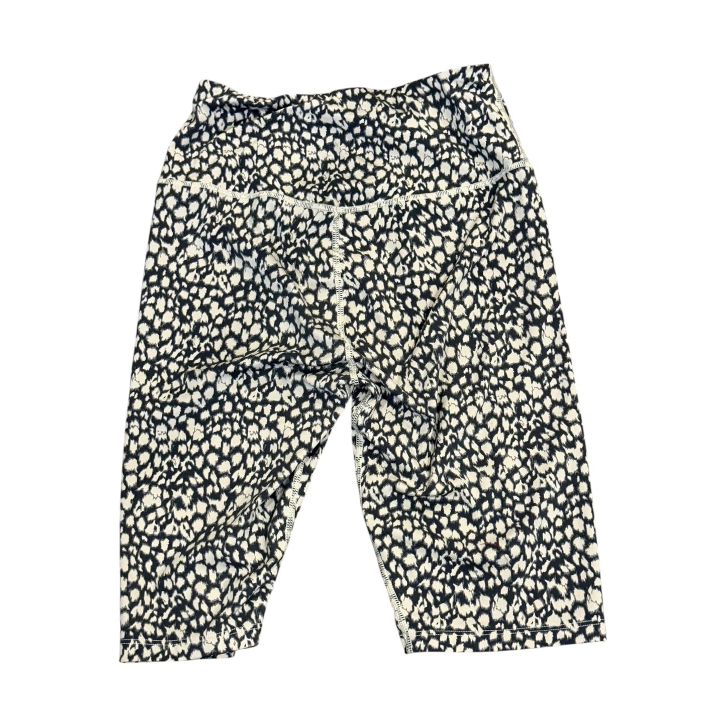 Varley Womens High-Waist Leopard Print Shorts Size S