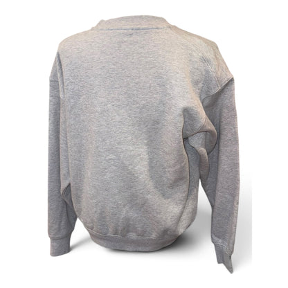 Fruit Of The Loom x Homme Girls Grey Crewneck Sweatshirt, Small NWT