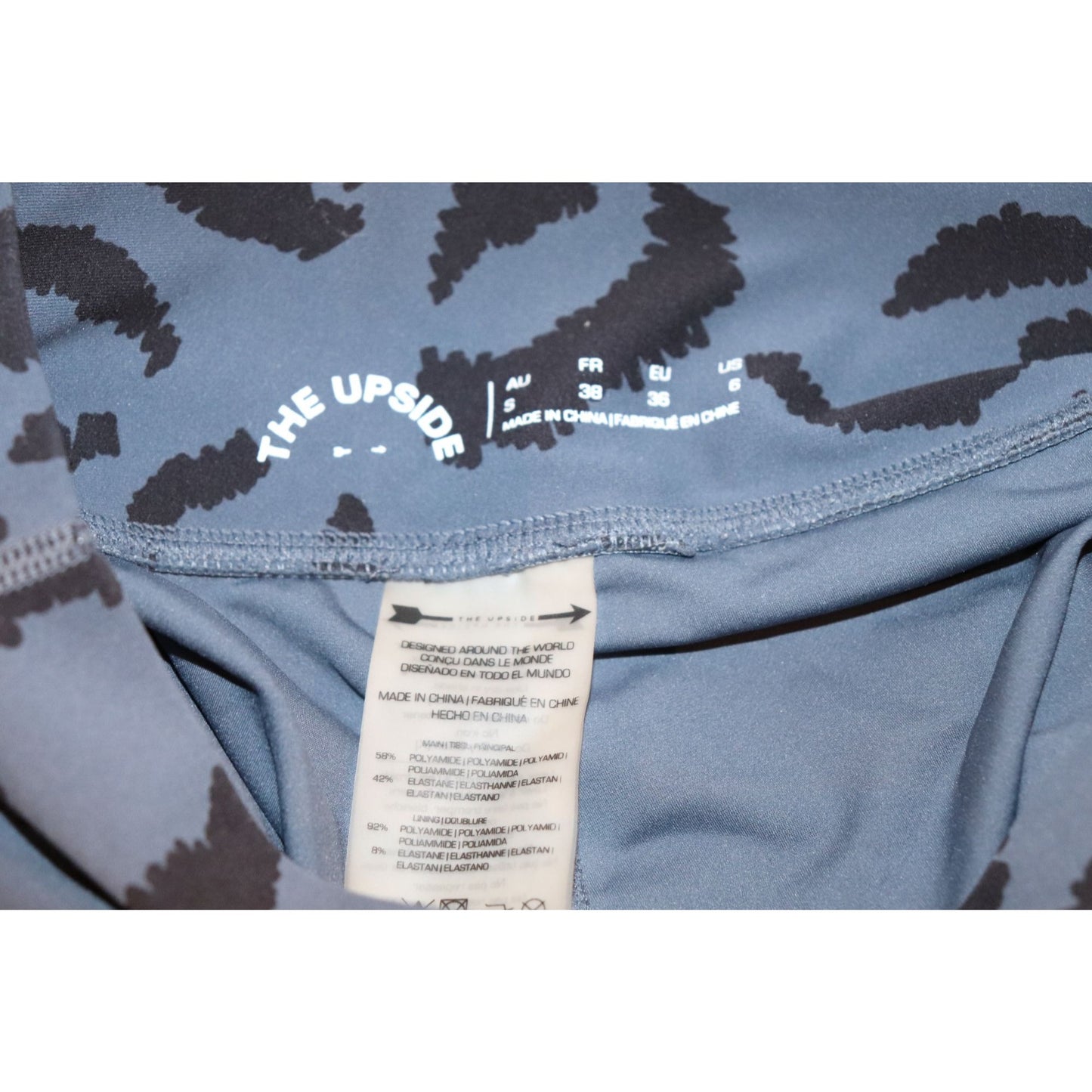 The Upside Leopard Print Leggings, Size 6