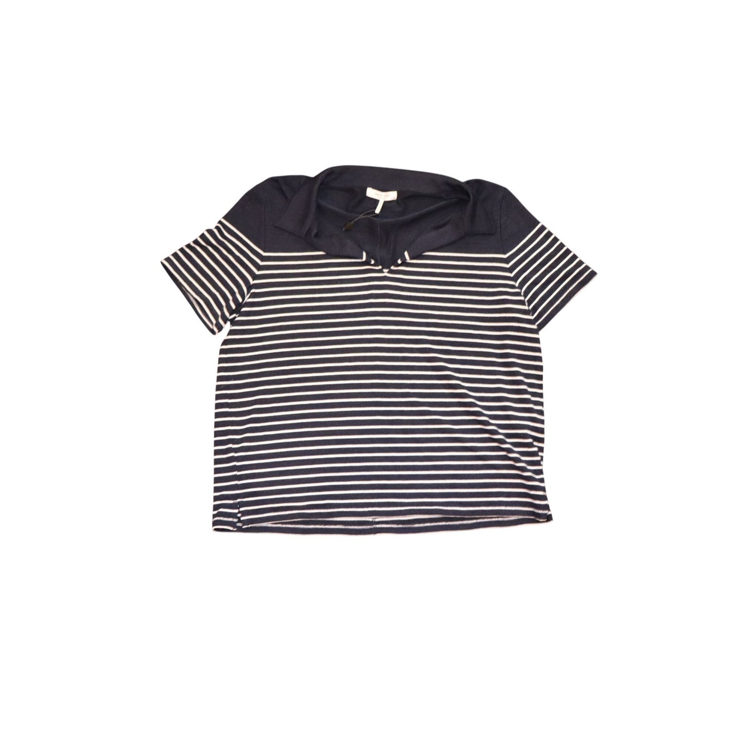 Rag & Bone Womens the Knit Stripe Polo, Large NWT