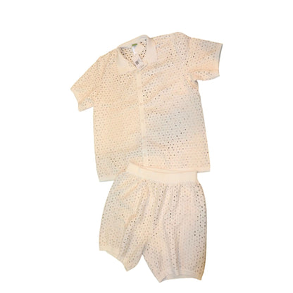 Agua Bendita Jared Shirt (M) and Edi Shorts (L) Womens Set, NWT