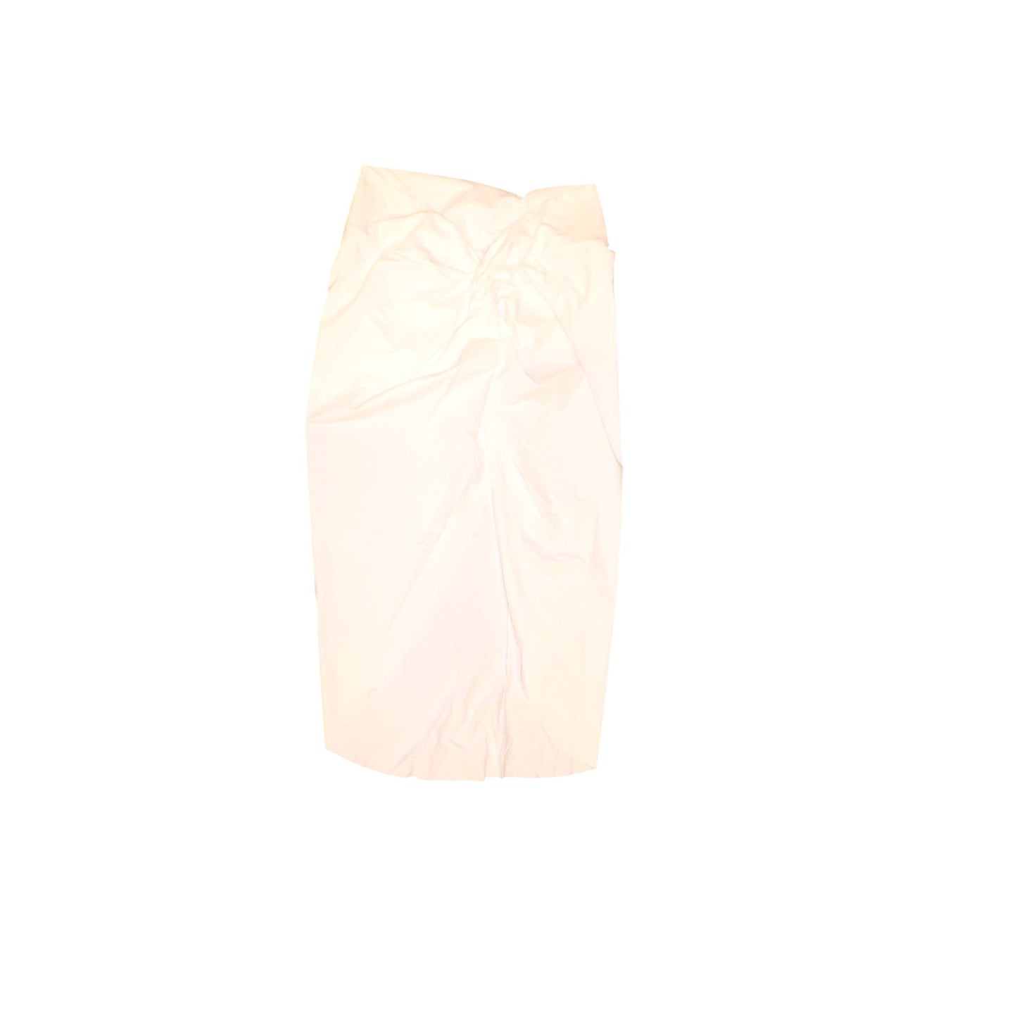 Skims Sarong White Wrap-Style High-Slit Skirt, 3XL NWT
