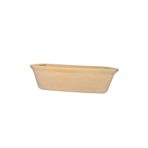 The Pampered Chef Stoneware Loaf Pan Beige Baking Dish NEW