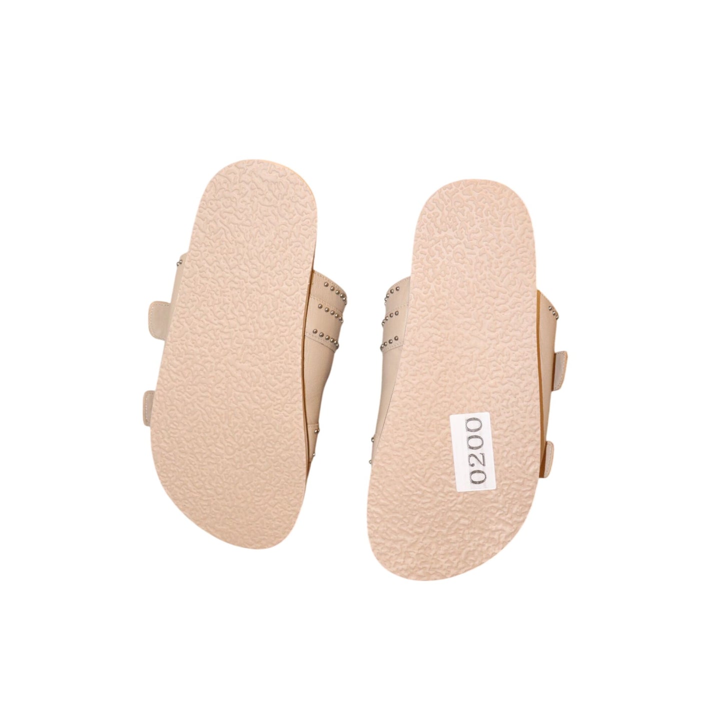 Johnny Was STUDDED EVERYDAY BUCKLE SLIDE Sandals, Size 7 New