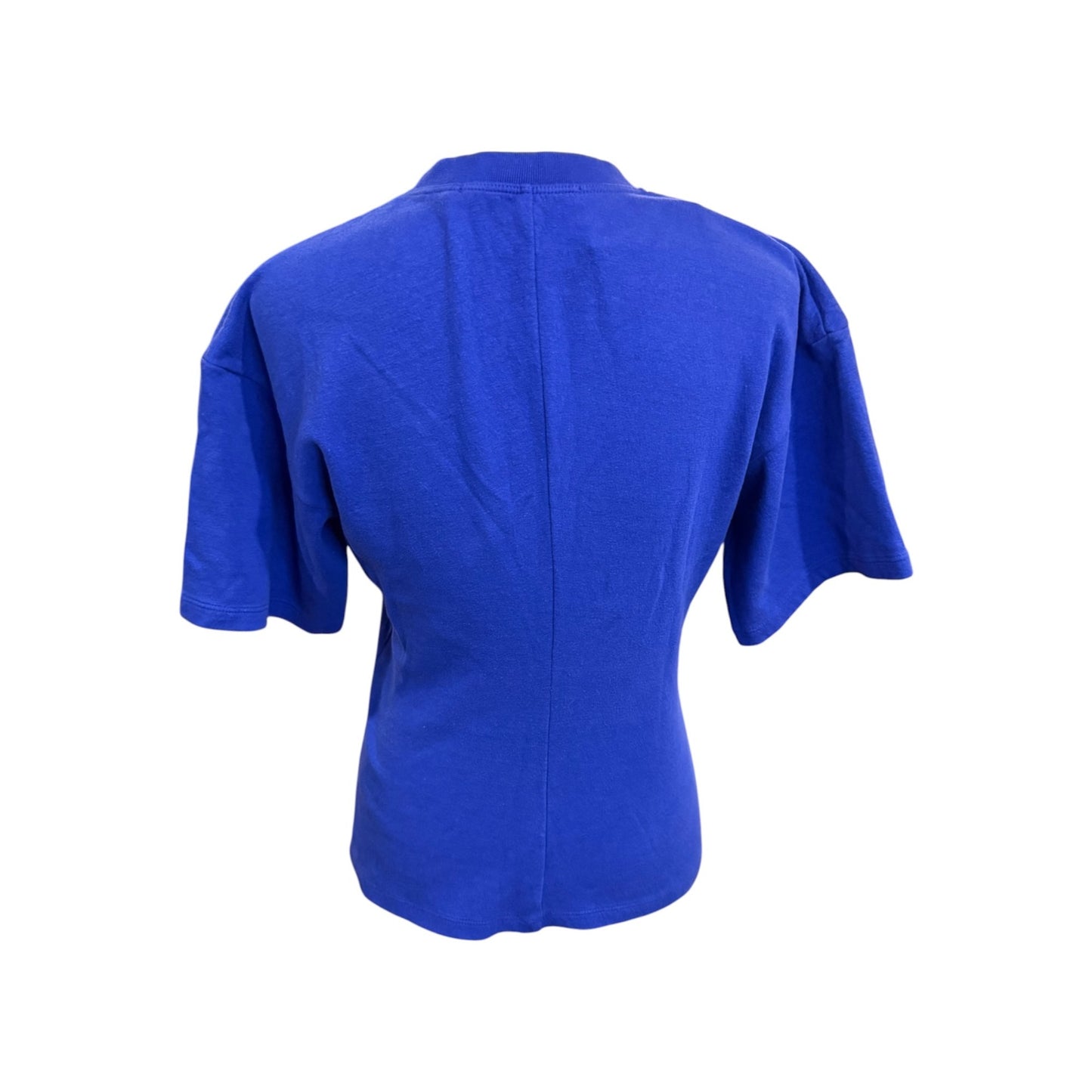 Proenza Schouler Womens Royal Blue T-Shirt Size S NWT