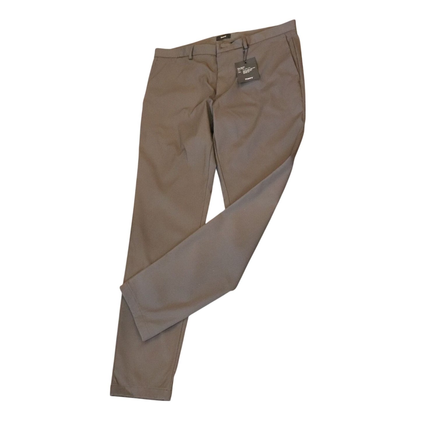 Theory Mens Zaine Gray Dress Pants, Size 36 NWT