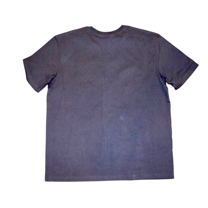 Bloomingdale's Black Crewneck T-Shirt With Checkerboard "B" Logo, Large NWT