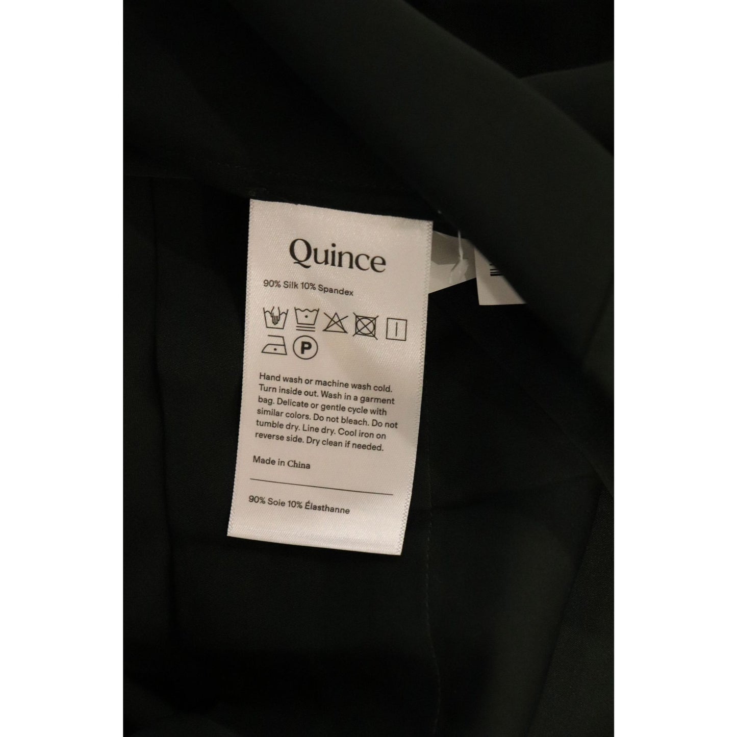 Quince Womens Green Tiered Maxi Dress Silk Blend, Size S NWT