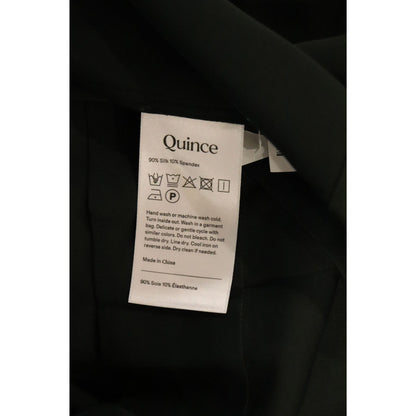 Quince Womens Green Tiered Maxi Dress Silk Blend, Size S NWT