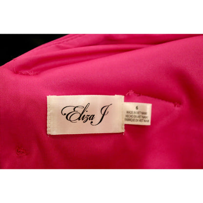 Eliza J Women's Bow Back Trumpet Gown, Size 6 NWOT