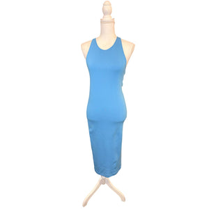 A.L.C. Marc Dress Blue Midi Tank Dress Medium
