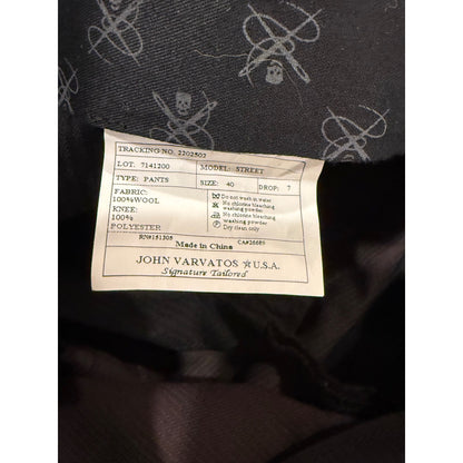 John Varvatos USA Mens Wool Dress Pants Size 40 brown NWOT